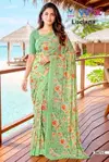Luciana 35674 A To D By Vipul Weightless Printed Saree Best Wholesale Shop In Surat